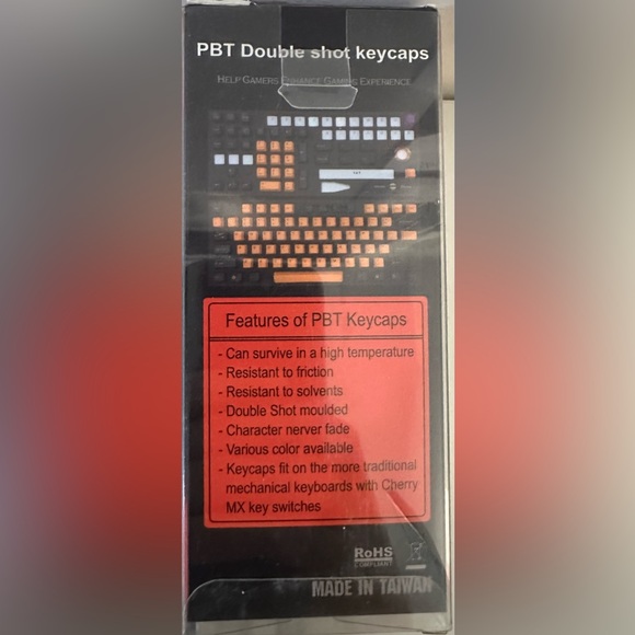 PBT Double Shot Keycaps Hawaiian - Picture 2 of 2